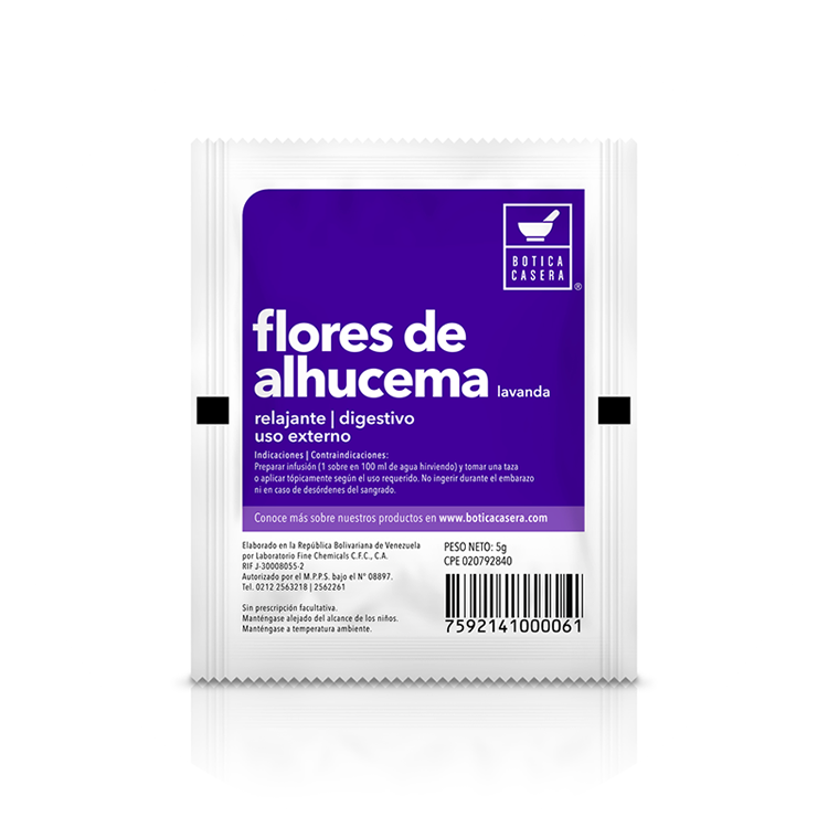 Flores de alhucema | Laboratorio Fine Chemicals